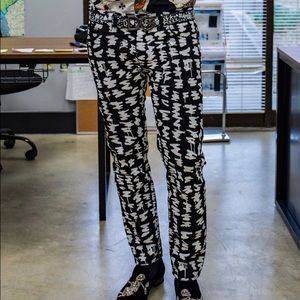 Dolce & Gabbana print jeans